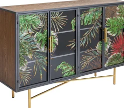 Komody*KARE Design Komoda Jungle 135x95 Cm Kolorowa