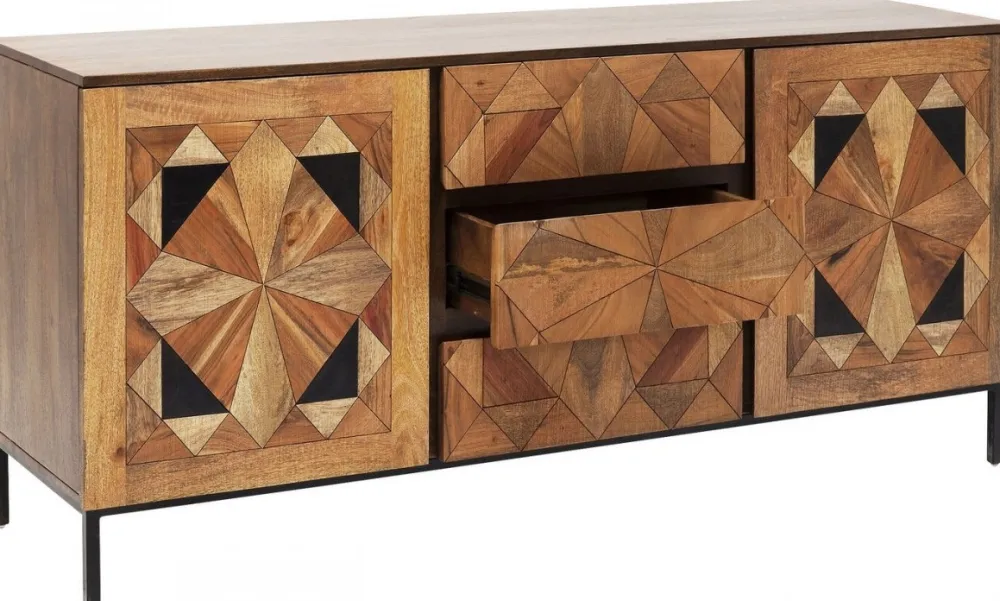 Komody*KARE Design Komoda Limara 160x78 Cm Naturalna