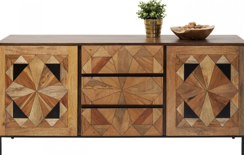 Komody*KARE Design Komoda Limara 160x78 Cm Naturalna