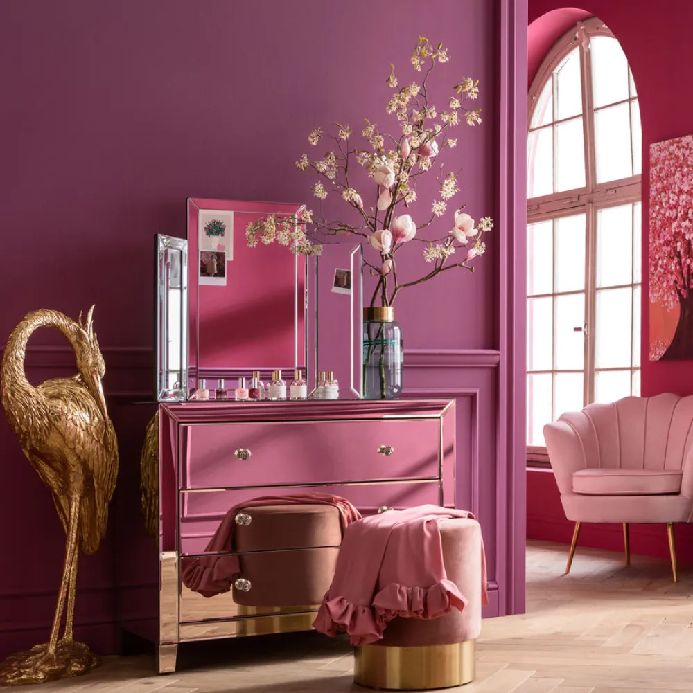 Komody*KARE Design Komoda Luxury Gold 91x75 Cm Szampańska