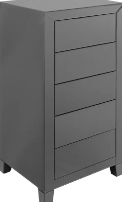 Komody*KARE Design Komoda Luxury Push 49x110 Cm Szara