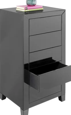 Komody*KARE Design Komoda Luxury Push 49x110 Cm Szara