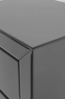 Komody*KARE Design Komoda Luxury Push 49x110 Cm Szara
