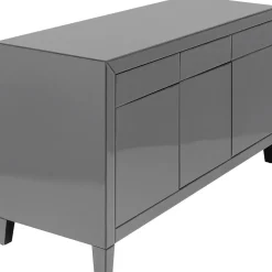 Komody*KARE Design Komoda Luxury Push 141x77 Cm Szara