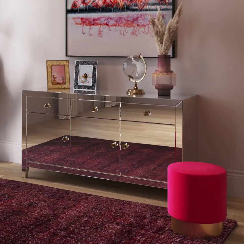 Komody*KARE Design Komoda Luxury 141x77 Cm Lustrzana