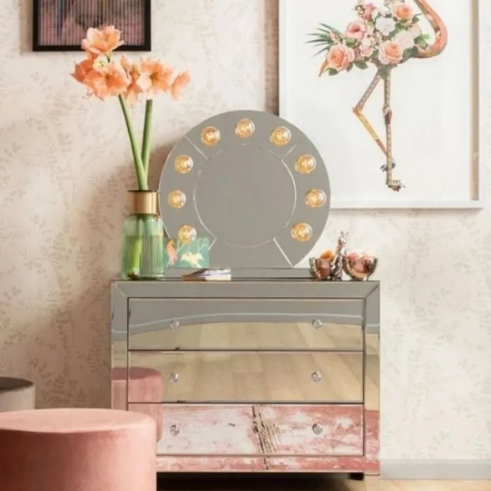 Komody*KARE Design Komoda Luxury 91x74 Cm Lustrzana