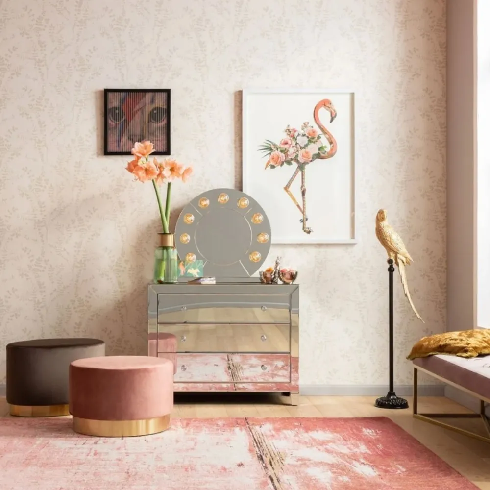 Komody*KARE Design Komoda Luxury 91x74 Cm Lustrzana