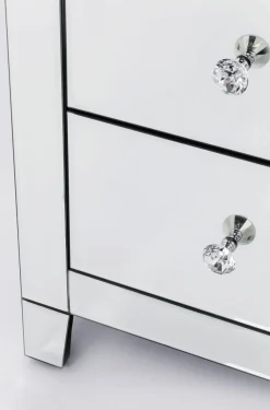 Komody*KARE Design Komoda Luxury 91x74 Cm Lustrzana