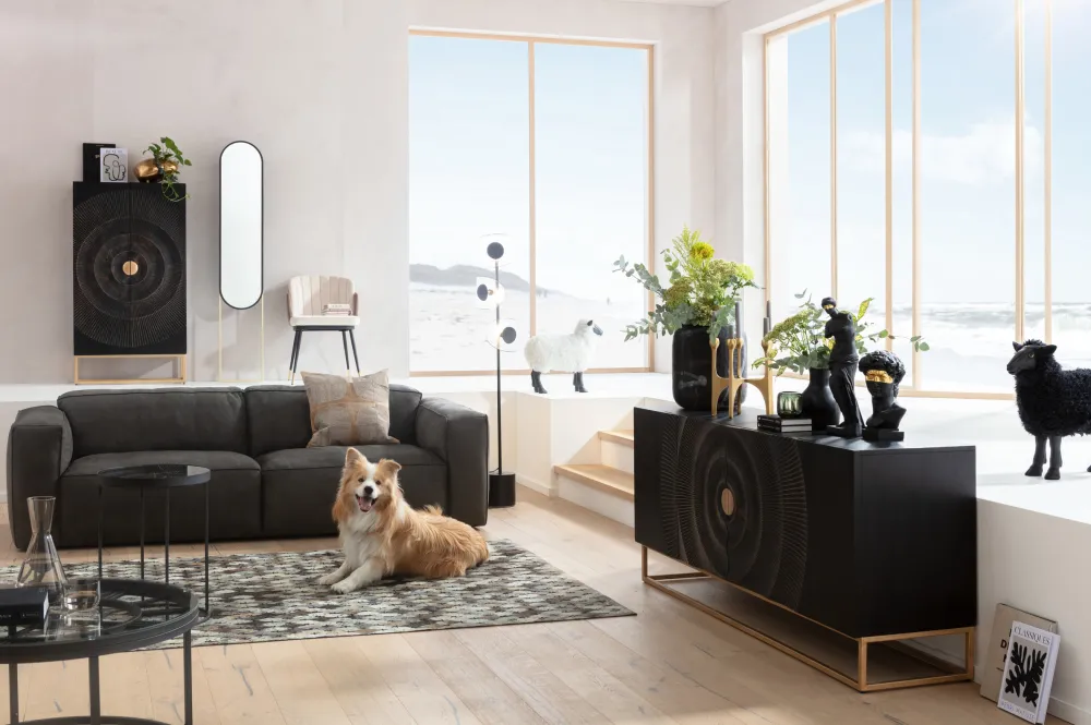Komody*KARE Design Komoda Madeira 177x75 M Ciemnobrązowa
