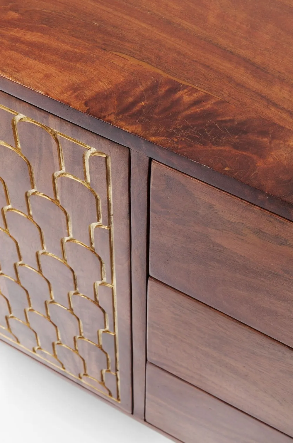 Komody*KARE Design Komoda Muskat 145x75 Cm Brązowa