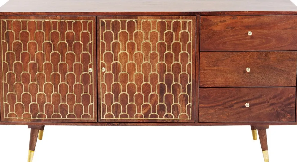 Komody*KARE Design Komoda Muskat 145x75 Cm Brązowa