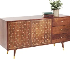 Komody*KARE Design Komoda Muskat 145x75 Cm Brązowa