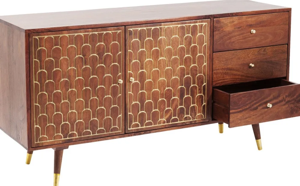Komody*KARE Design Komoda Muskat 145x75 Cm Brązowa