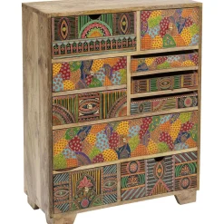 Komody*KARE Design Komoda Paradise 68x88 Cm Kolorowa