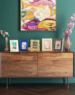 Komody*KARE Design Komoda Ravello 140x68 Cm Mango Brązowa