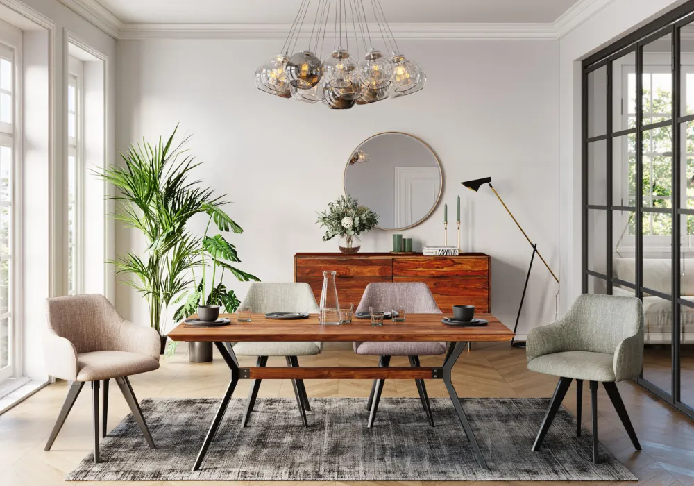Komody*KARE Design Komoda Ravello 140x68 Cm Mango Brązowa