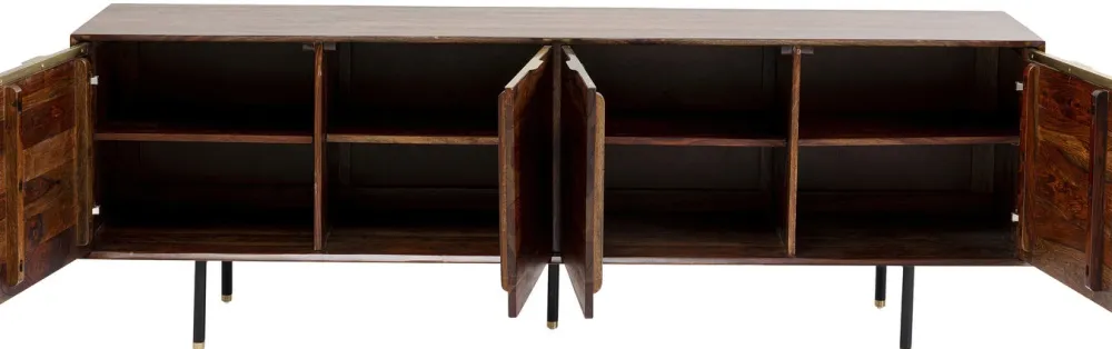 Komody*KARE Design Komoda Ravello 200x68 Cm Mango Brązowa