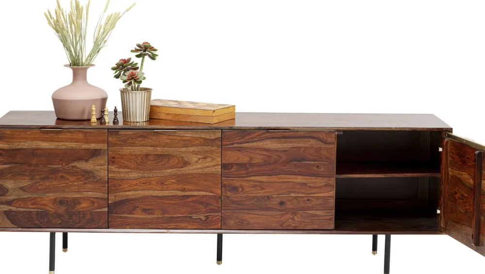 Komody*KARE Design Komoda Ravello 200x68 Cm Mango Brązowa