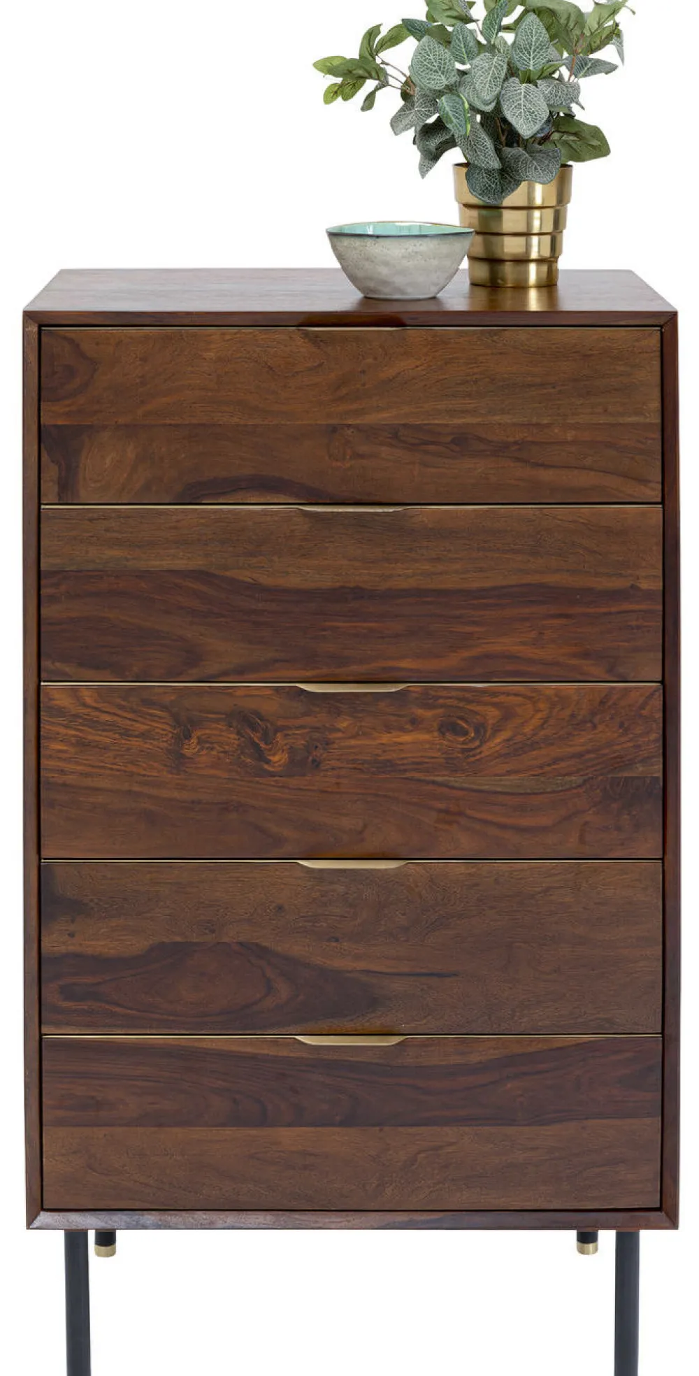 Komody*KARE Design Komoda Ravello 65x114 Cm Mango Brązowa
