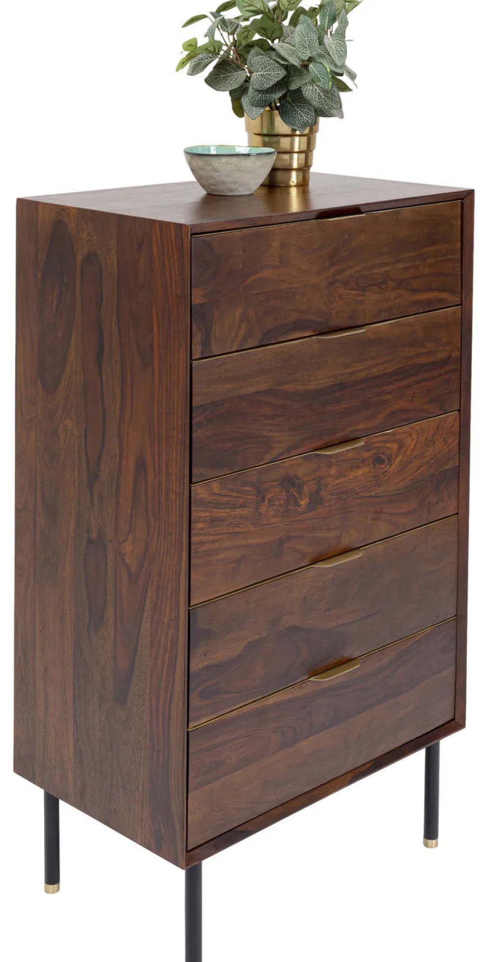 Komody*KARE Design Komoda Ravello 65x114 Cm Mango Brązowa