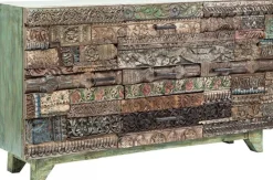 Komody*KARE Design Komoda Shanti Surprise Puzzle 160x90 Cm Kolorowa