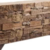 Komody*KARE Design Komoda Shanti Surprise Puzzle 160x90 Cm Drewniana