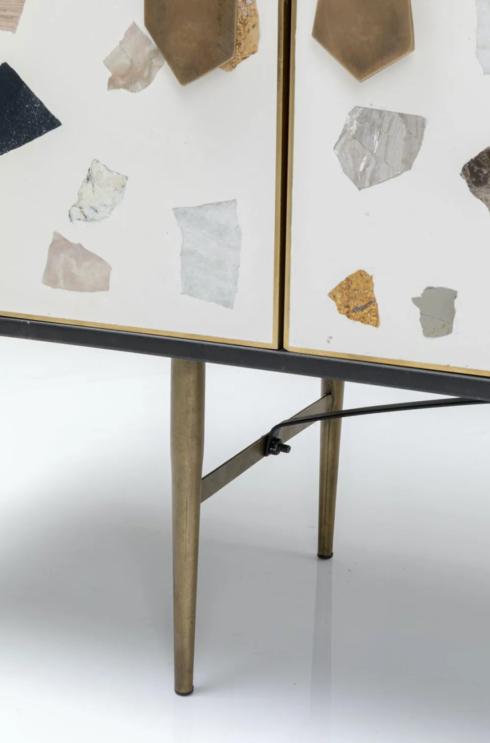 Komody*KARE Design Komoda Terrazzo 183x77 Cm Kolorowa