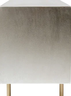 Komody*KARE Design Komoda Venice Triangle 180x64 Cm Srebrno Złota