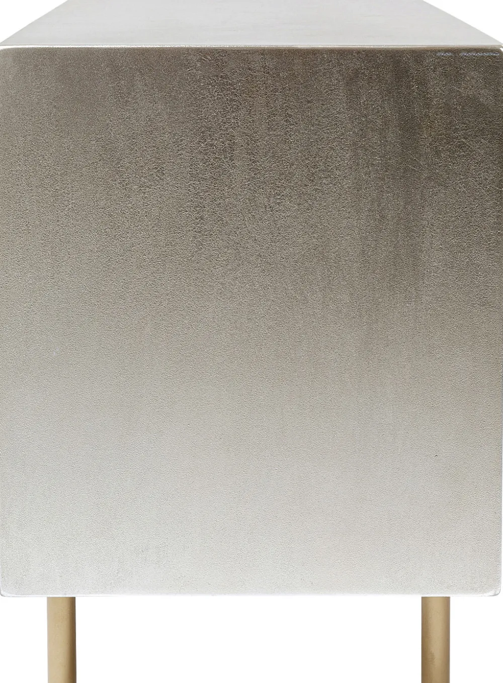 Komody*KARE Design Komoda Venice Triangle 180x64 Cm Srebrno Złota