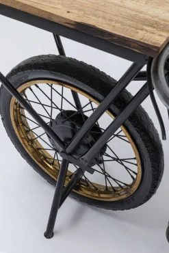 Konsole I Toaletki|Barki*KARE Design Konsola - Barek Motorbike 180x43 Cm Czarna