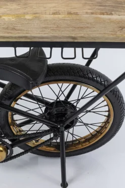 Konsole I Toaletki|Barki*KARE Design Konsola - Barek Motorbike 180x43 Cm Czarna