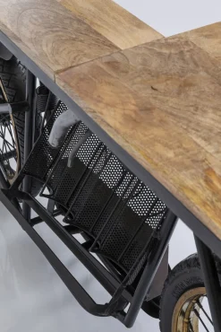 Konsole I Toaletki|Barki*KARE Design Konsola - Barek Motorbike 180x43 Cm Czarna