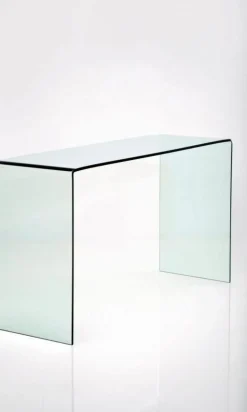 Konsole I Toaletki*KARE Design Konsola Clear Club 120x30 Cm Transparentna