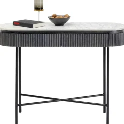 Konsole I Toaletki*KARE Design Konsola Glenn 100x32 Cm Blat Marmur