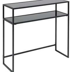 Konsole I Toaletki*KARE Design Konsola Loft 80x30 Cm Czarna