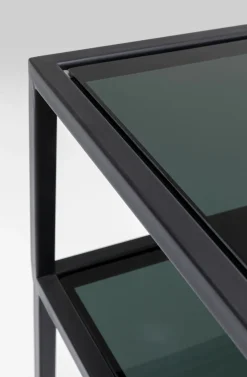Konsole I Toaletki*KARE Design Konsola Loft 80x30 Cm Czarna