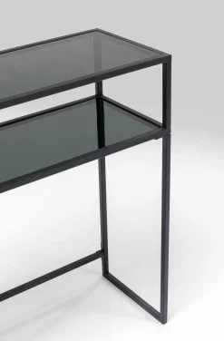Konsole I Toaletki*KARE Design Konsola Loft 80x30 Cm Czarna
