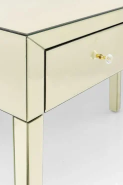 Konsole I Toaletki*KARE Design Konsola Luxury Gold 100x40 Cm Szampańska