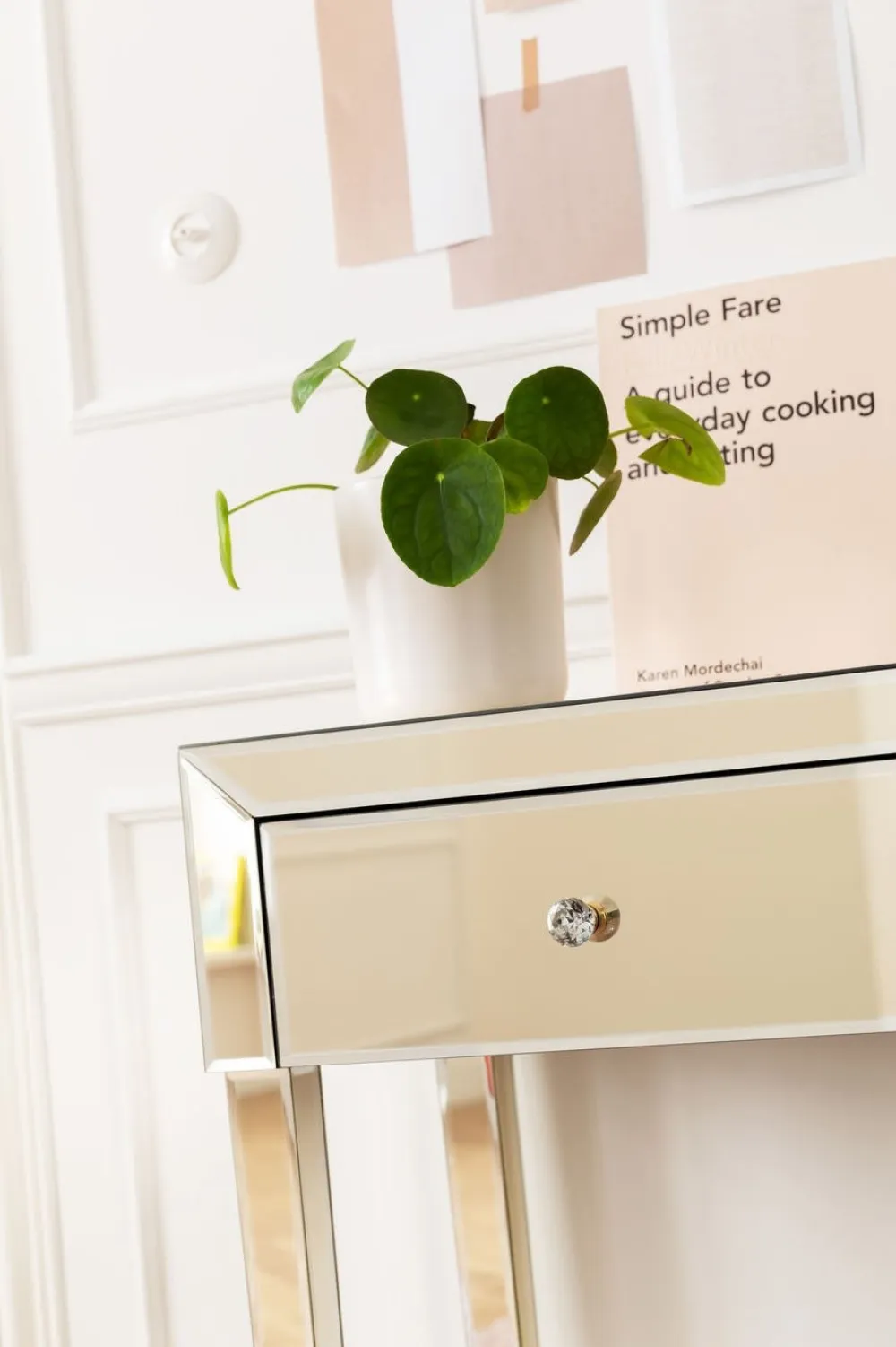 Konsole I Toaletki*KARE Design Konsola Luxury Gold 100x40 Cm Szampańska
