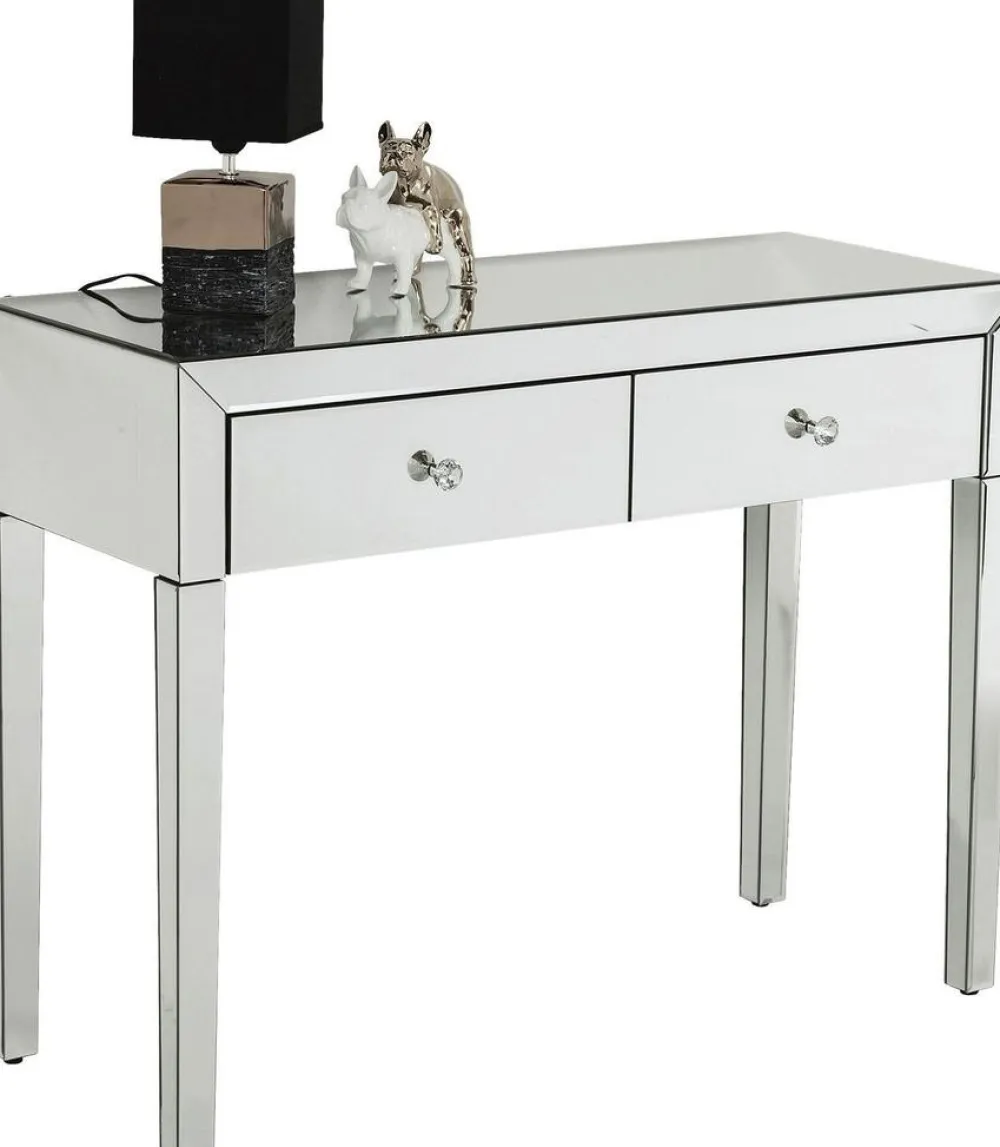 Konsole I Toaletki*KARE Design Konsola Luxury 100x40 Cm Lustrzana