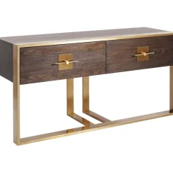 Konsole I Toaletki*KARE Design Konsola Osaka 149x45 Cm Brązowa