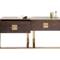 Konsole I Toaletki*KARE Design Konsola Osaka 149x45 Cm Brązowa