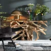 Konsole I Toaletki*KARE Design Konsola Roots 150x40 Cm Drewniana