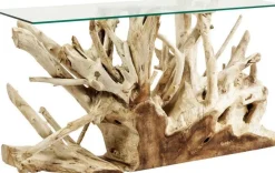 Konsole I Toaletki*KARE Design Konsola Roots 150x40 Cm Drewniana