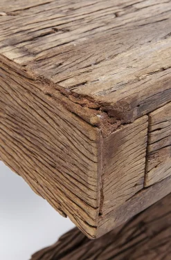 Konsole I Toaletki*KARE Design Konsola Rustico 180x46 Cm Drewno Recyklingowane