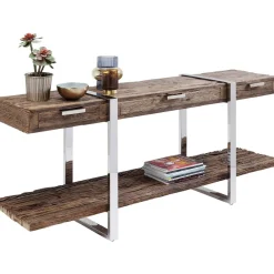 Konsole I Toaletki*KARE Design Konsola Rustico 180x46 Cm Drewno Recyklingowane