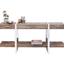 Konsole I Toaletki*KARE Design Konsola Rustico 180x46 Cm Drewno Recyklingowane