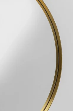 Konsole I Toaletki*KARE Design Konsola Z Lustrem Art 70x153 Cm Złota