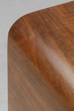Kontenerki*KARE Design Kontenerek Na Kółkach Z Szufladami Fornirowany Orzech 40x54 Cm