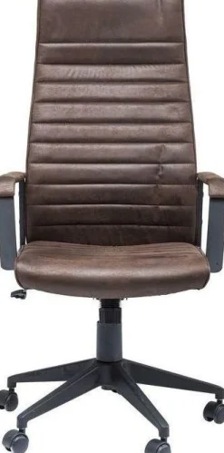 Krzesła*KARE Design Krzesło Biurowe Labora High 56x128 Cm Brązowe